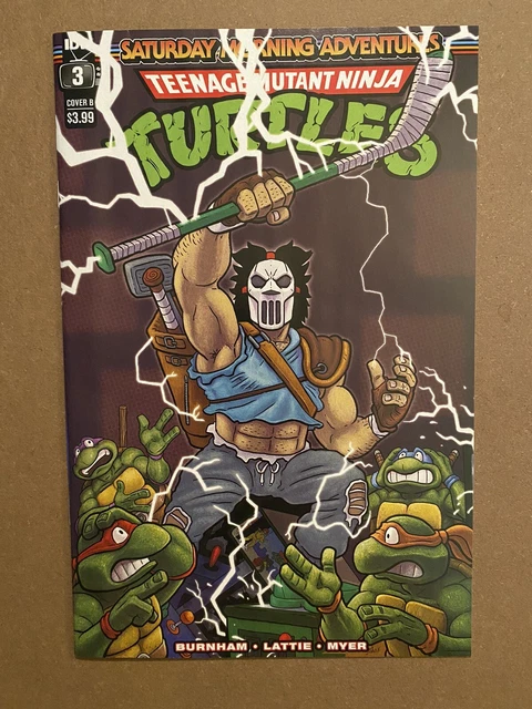 Saturday Morning Adventures- Teenage Mutant Ninja Turtles- #3 Cover B