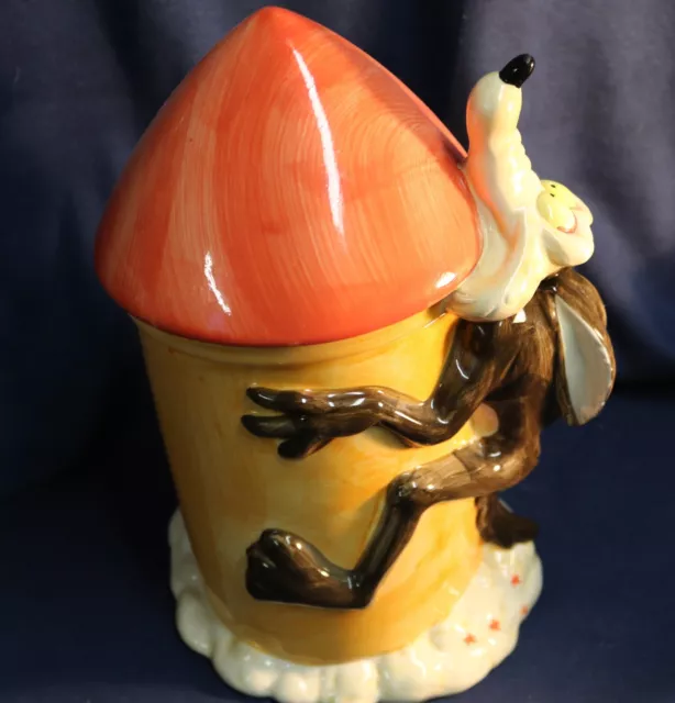 Warner Bros Looney Tunes Wile E Coyote Cookie Jar 1993