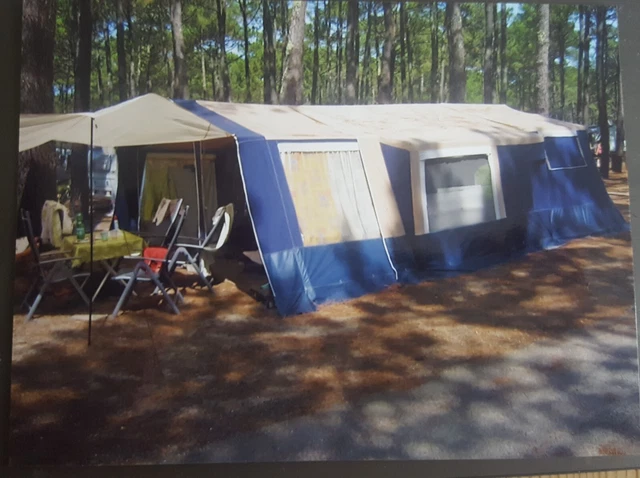 Trigano Vendome Zeltanhänger Vorzelt 6/8 Faltwohnwagen Faltcaravan Fahrradträger