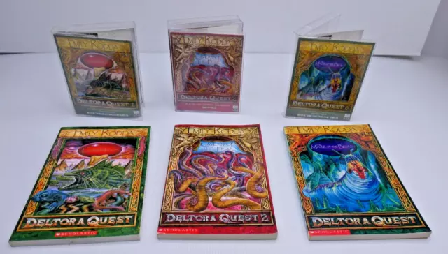 x3 Deltora Quest Audio & Book Set 2 6 Emily Rodda 2001 Vintage Ron Haddrick