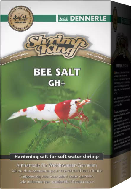 Dennerle Shrimp King Bee Salt GH 200g MINERALS, TRACE ELEMENTS AND VITAMINS