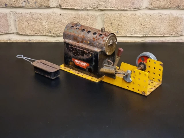 MACHINE VAPEUR VIVE Meccano Mamod Avec Brûleur Meths EUR 59,35 - FR