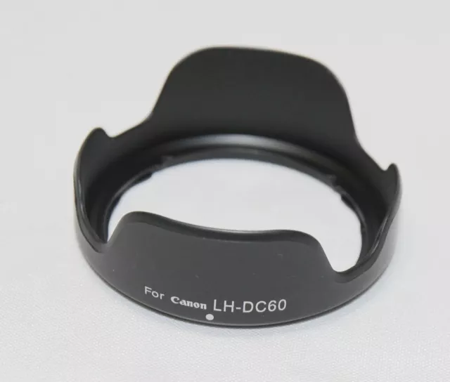 Replacement LH-DC60 Lens Hood For Canon PowerShot SX30 SX20 SX10 SX1 LH-DC60
