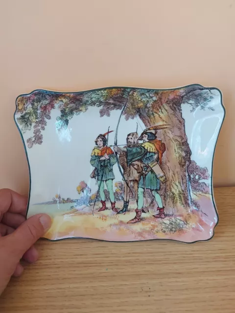 Rare Royal Doulton Robin Hood, Under The Greenwood Tree,series Ware Dish