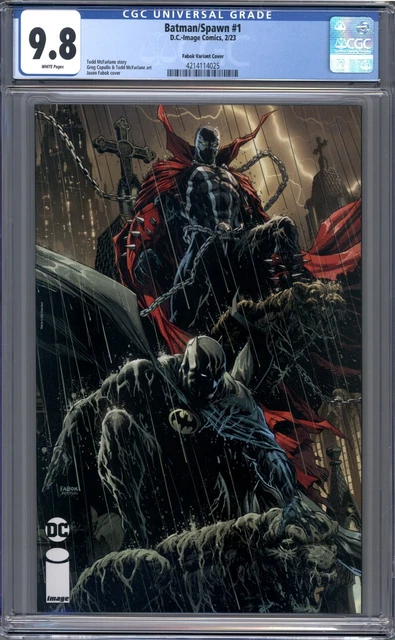 Batman/Spawn #1 Jason Fabok Variant 1st Print DC/Image Comics CGC 9.8
