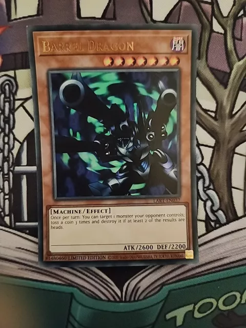 Yu-Gi-Oh: Barrel Dragon (LART-EN037)(Ultra Rare)