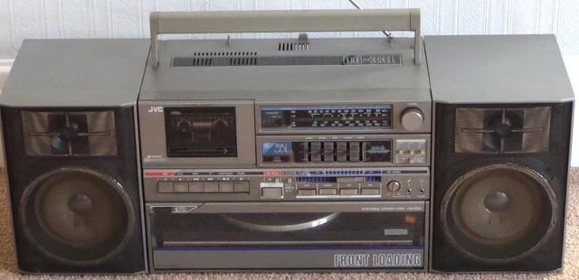 JVC DC-33L Portable Stereo/Ghetto Blaster/Boombox for Restoration 2