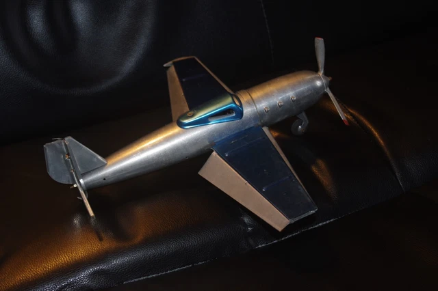 JOUET ANCIEN MAQUETTE avion helice meteor aviadyp tole alu meccano mecavion EUR 60,00 - PicClick FR