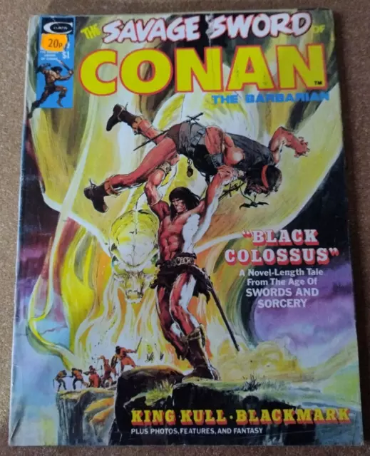 The Savage Sword of Conan #2 Marvel / Curtis Magazine