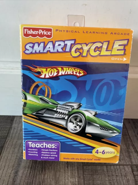 Fisher-Price Smart Cycle Hot WheelsGame NIB