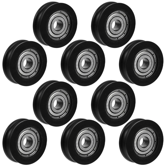5 Set Guide Cavo Per MTB | Base In Lega + Clip In Plastica | Adesive | Compatibili Con Alloggi 4-5,5 Mm | Per Freni E Deragliatori - 2