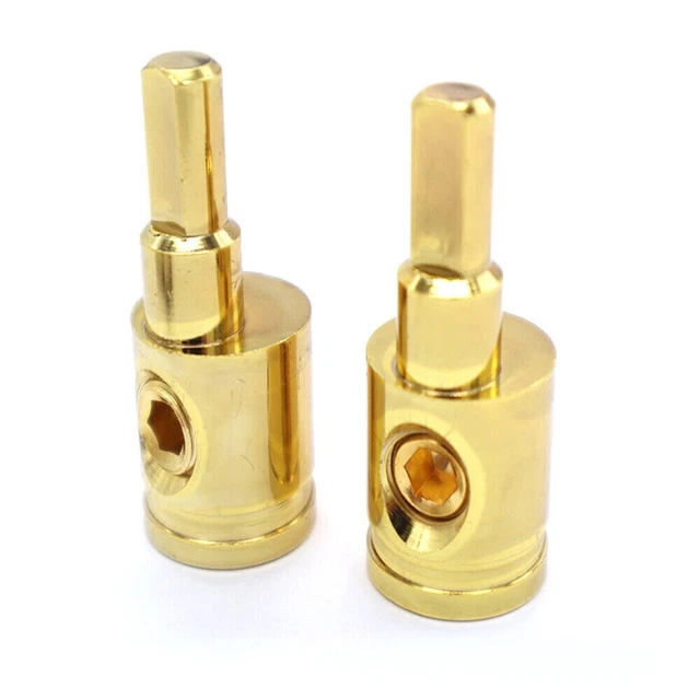 2Pcs DORMAN Car Audio Wire Reducer Tool 4 To 8 Gauge Amp Input Power Ground