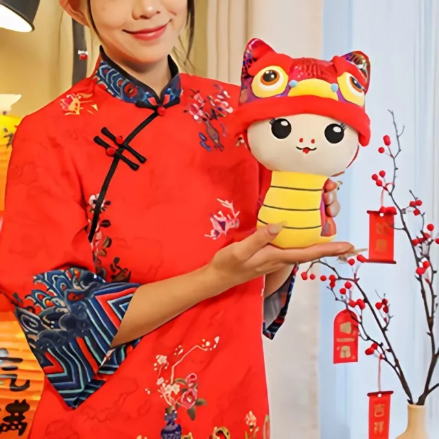 2025 YEAR SNAKE Doll Chinese Zodiacs Snake Figure Spring Festival £12.