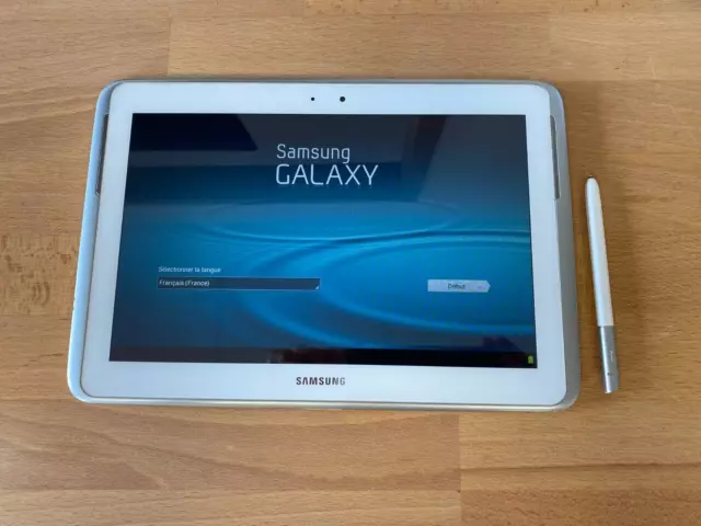 Samsung Galaxy Tab Note. 10.1"    Gt-N8010  Blanc  (193-3)