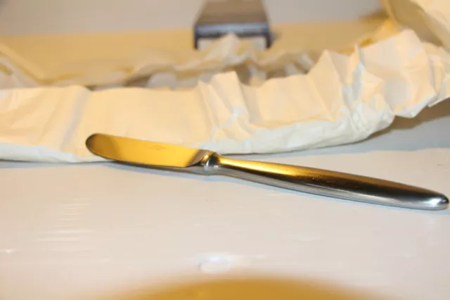Guy Degrenne set de 12 couteaux à dessert NEUF ancien stock model COSMOS NOS