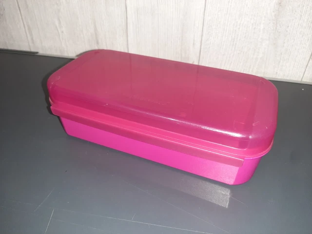 TUPPERWARE Boîte modulaire ovale 440 ml Doseur rouge 2x 9764