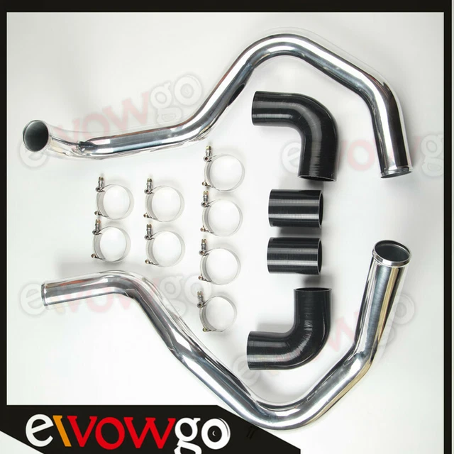 Aluminium Front Mount Intercooler Hard Pipe Kit For Vw Polo 9N3 1.9 Tdi Pd1