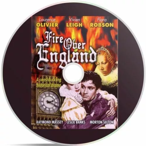 Fire Over England (1937) Public Domain Film  On DVD Free Postage