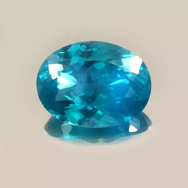AAA Natural Blue Green Medagascar Umba Sapphire Loose Oval Gemstone Cut 23.80 CT