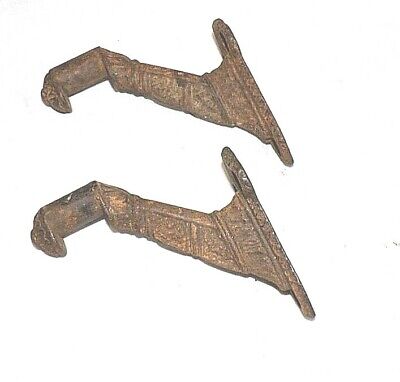 2 Early Hand Rail Brackets For Stair Railing Old Victorian Mission