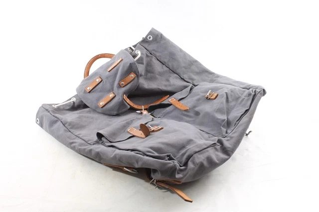 Alter Wanderrucksack Rucksack Stoff Tasche  Wanderer Bergsteiger Vintage