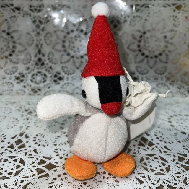 Christmas Pingu Small Plush Toy Authentic Pingu's Companion Pinga PreOwned Size