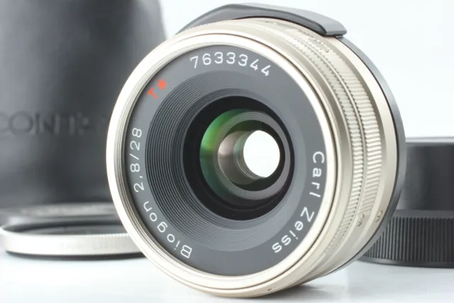 [MINT / Case Filter] CONTAX Carl Zeiss Biogon 28mm 2.8 Lens for G1 G2 From JAPAN