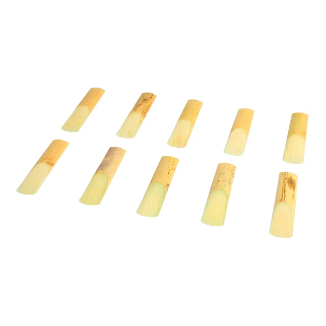 Anches De Saxophone Anche De Saxophone Alto 10 Pièces Mib Plat Pour Remplacement