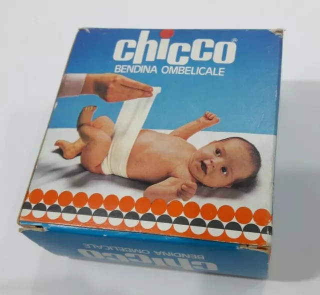 vintage chicco bendina ombelicale-new old stock