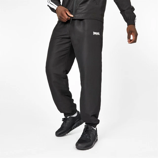 Lonsdale Essential CH Woven Jogging Bottoms Mens Gents Tracksuit Trousers Pants