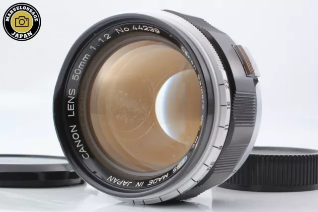 [Exc + 4] Objectif CANON 50 mm F/1.2 MF pour monture à vis LTM L39 Leica du...