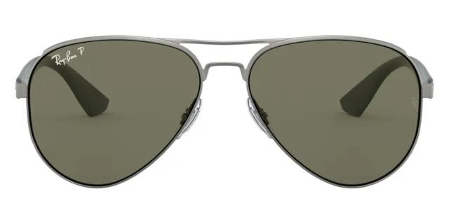 Ray-Ban 0RB3523 Sunglasses Men Silver Aviator 59mm New & Authentic