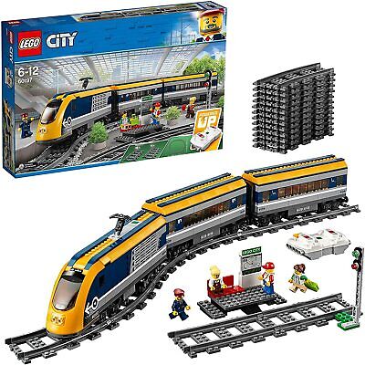 Jouet Lego City Le Train De Voyageurs 60197 Briques De Construction 677 Pièces