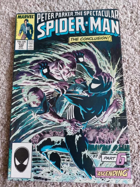 Marvel Comics Peter Parker The Spectacular Spider-Man Number 132 - NOV 1987