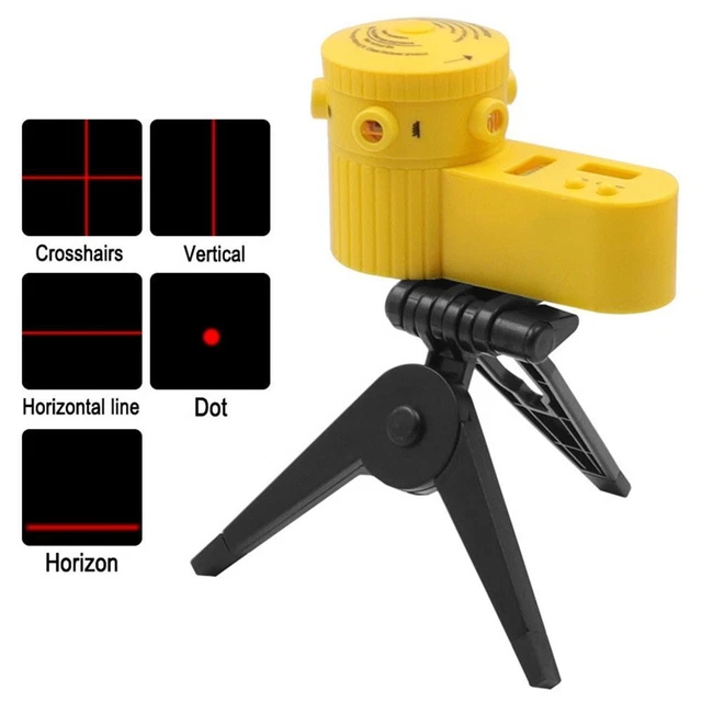 Nastro Di Misurazione Del Raggio Laser Verticale Orizzontale A Livello Laser Multiuso Di Precisione Livello Laser Magnetico 1pc Livello Laser Non Magn P9536901 - Foto 11