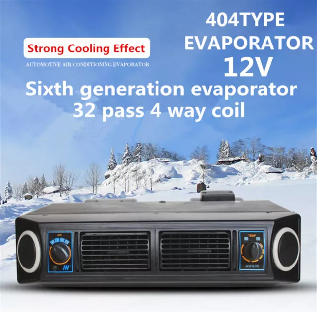 Car Under Dash A/C Air Conditioner Evaporator Strong Cooling Unit 12V 3 Speed AU