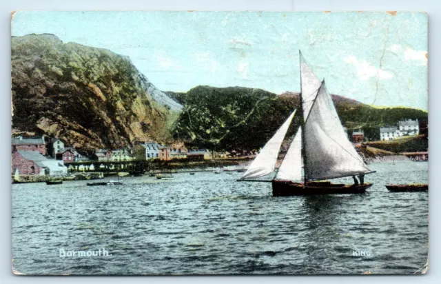 Postcard Barmouth - King - Shureys