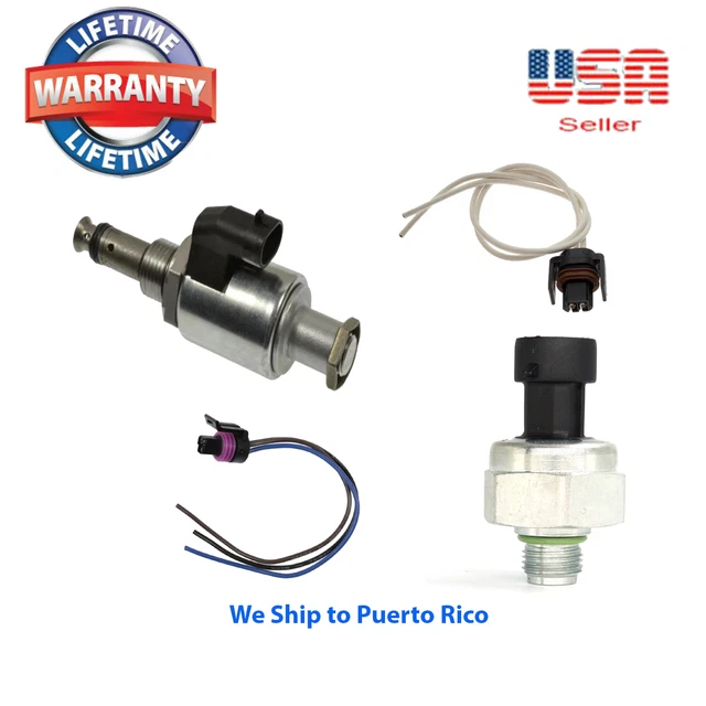 INJECTION PRESSURE REGULATOR & sensor with pigtail ForIHC Navistar