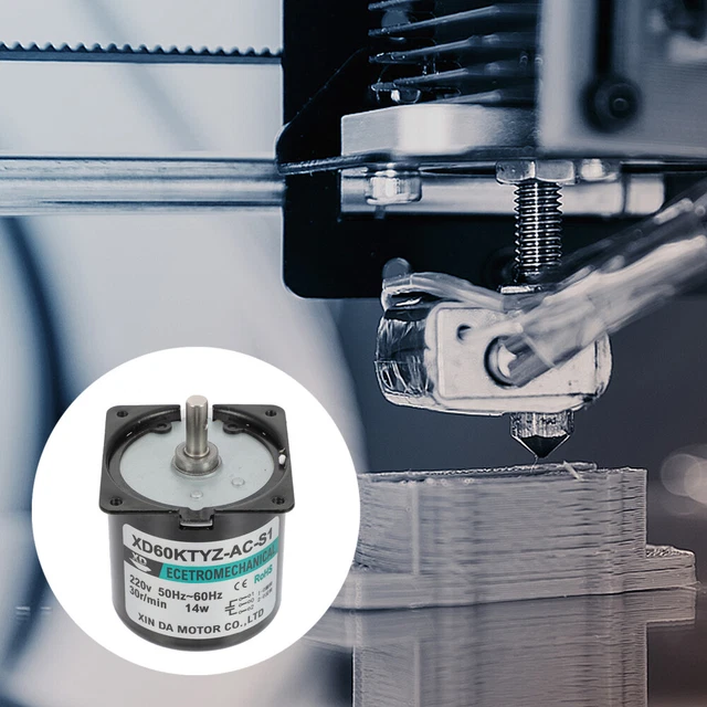 Langsamschnelle Getriebe Wechselstrommotor Synchronmotor Hochdrehmomentmikromoto