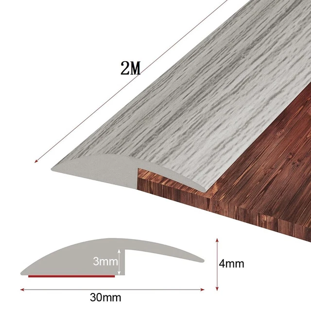 EASY INSTALLATION FLAT Laminate Floor Transition Strip with Strong