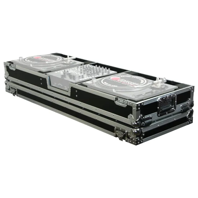Odyssey FZDJ12W Coffin Case for 12" Mixer and Turntables with Wheels idjnow