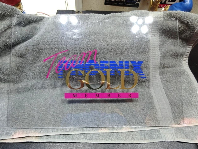 Old School Phoenix Gold Original Team Phoenix Gold Plexiglass In Great Shape