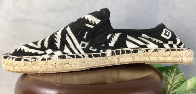 BILLABONG "Playa Del Ola" Espadrilles - Black & White 8 3