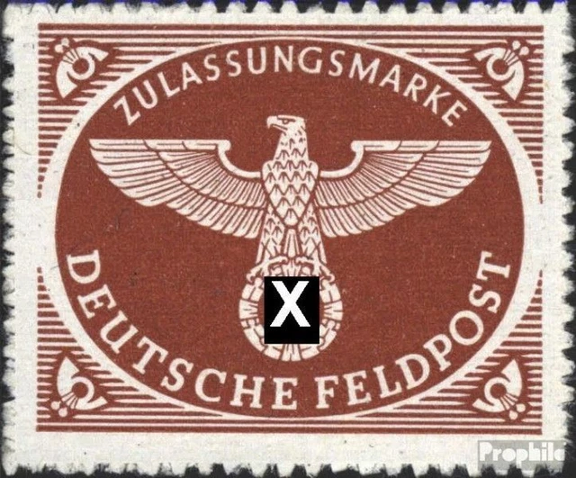 Prophila Collection Deutsche Feldpost 2.WK Briefmarke – 1942 Luftfeldpost Postfrisch MNH