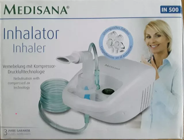 Medisana Inhalator IN 500 - mit extra langem Schlauch