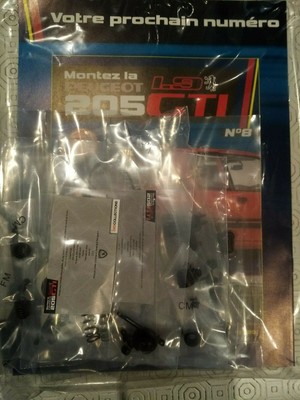 Build your Peugeot 205 GTI 1.9 scale  1/8 issues N°1  to 16