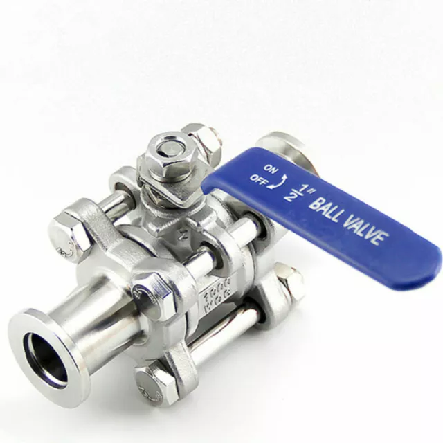 Ball Valve Vacuum isolation both sides KF16 25 40 50 flange Stainless Steel Body