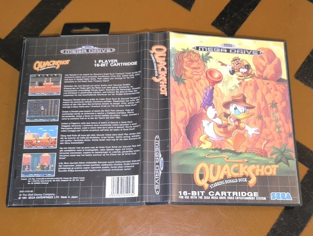 Quackshot starring Donald Duck - Sega Megadrive - Japan Import Vgood