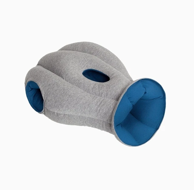 Studio Banana Ostrich Pillow Original Napping Pillow Sleepy Blue Dream Open Box