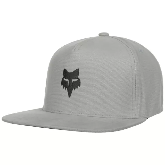 FOX Fox Head Snapback Cap Basecap Baseballcap Flat Brim Caps